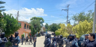 Sujetos agreden a policía estatal en Mexicapam, 4 detenidos
