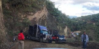 Exhorta Protección Civil evitar circular por la carretera Barranca Larga – Ventanilla