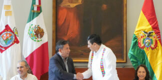 Refrendan pueblos de Bolivia y Oaxaca sus lazos de hermandad