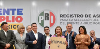 Absoluto Respaldo del PRI a quien sea responsable de la construcción del Frente Amplio Por México: Alejandro Moreno