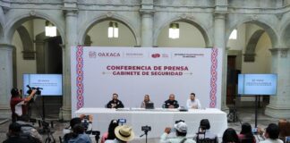 Continúan acciones para garantizar la gobernabilidad y seguridad en Oaxaca