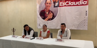 Diputados de Morena anuncian respaldo a Claudia Sheimbaun