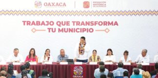 Lleva Salomón Jara a San Dionisio Ocotepec la estrategia Trabajo que transforma tu municipio