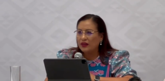 Descarta Karina Barón renuncia del titular de la SSP en demanda de policías