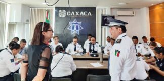 Capacitan a policías viales en materia de Justicia Cívica