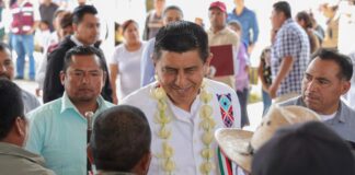 Refrenda Salomón Jara compromiso para sacar del abandono a los municipios más marginados