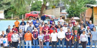 Participa Luis Alfonso Silva Romo en los tequios convocados por las y los ciudadanos