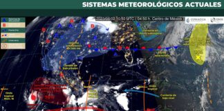 Pronostican lluvias moderadas, tormentas y rachas de viento para Oaxaca