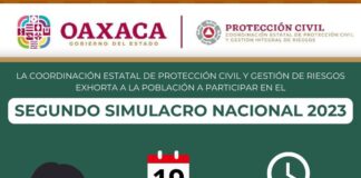 Protección Civil convoca a participar en el Segundo Simulacro Nacional 2023