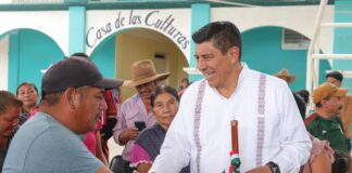 Convoca Salomón Jara a Asunción Ocotlán a combatir marginación, pobreza y corrupción