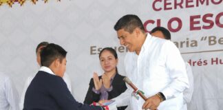 Inaugura Gobernador Salomón Jara Cruz ciclo escolar 2023 – 2024