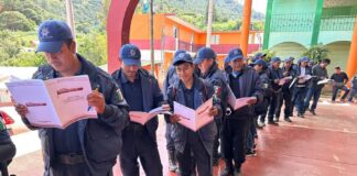 Con el programa Topiles por la paz, se dignifica la labor policial y se fortalece la seguridad en Oaxaca