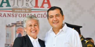 Participa Luis Alfonso Silva Romo en inicio del programa del mes patrio