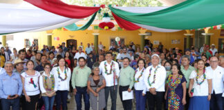 Rojas de Cuauhtémoc recibe por primera vez a un Gobernador