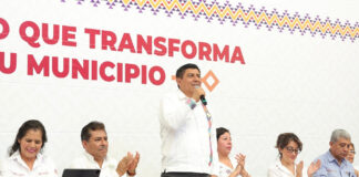 Canaliza gobierno de Salomón Jara Cruz inversión superior a los 12 mdp para Santa María Atzompa
