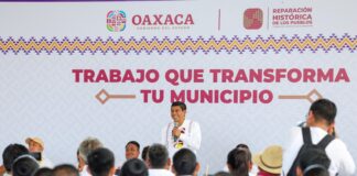 Rescata Gobierno de Salomón Jara templo de Santiago Astata; canalizan recursos por más de 21 millones en apoyos