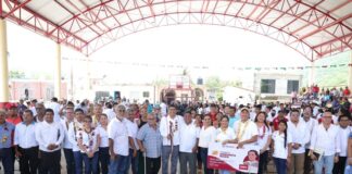 Rescata Gobierno de Salomón Jara templo de Santiago Astata; canalizan recursos por más de 21 millones en apoyos