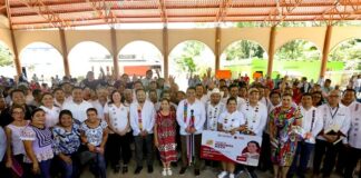 Con más de 21 mdp, impulsa Jara Cruz el desarrollo y bienestar de Santa María Jacatepec