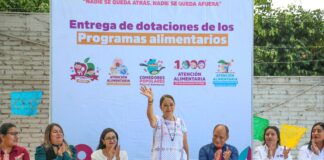 Ofrecen alimentación nutritiva al alumnado de la primaria Benito Juárez de Santa Rosa