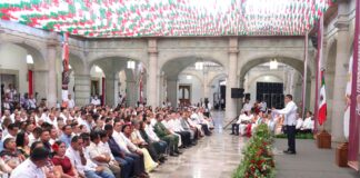 Oaxaca avanza en la ruta correcta del desarrollo, justicia y bienestar que espera y merece el pueblo:Salomón Jara