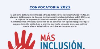 Lanza Seculta convocatoria Más Inclusión, Más Cultura, dirigida a personas con discapacidad