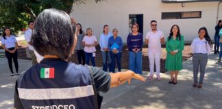 Evalúan en el DIF Oaxaca capacidad de respuesta ante registro de sismo