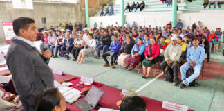 Anuncia Salomón Jara inversión superior a 20 mdp para el desarrollo de San Miguel Mixtepec