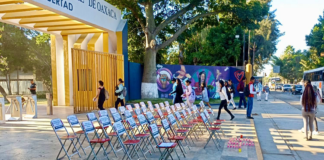 En Oaxaca, recuerdan desaparición de los 43 normalistas de Ayotzinapa