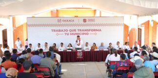 Impulsa Jara Cruz construcción de caminos y el campo en Coxcaltepec Cántaros