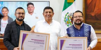 Reconoce OGAIPO al Gobernador Salomón Jara por buenas prácticas de transparencia y comunicación gubernamental