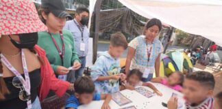 Gobierno del Estado brinda atención a niñas, niños y adolescentes en situación de migración