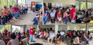 Unida y fortalecida estructura priista en el Bajo Mixe