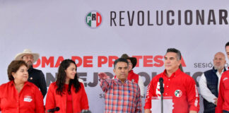 Apoyar con todo a Xóchilt, pide Alejandro Moreno a priistas de Querétaro