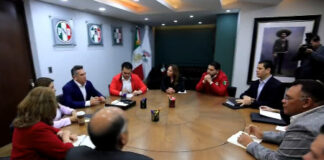 Instala el PRI centro de acopio en apoyo de damnificados por el Huracánn”Otis”