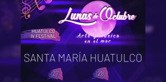Invita Sectur Oaxaca a disfrutar del IV Festival Lunas de Octubre en Bahías de Huatulco