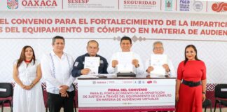 Fortalece Gobierno de Oaxaca audiencias virtuales en Sistema Penitenciario estatal