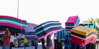 Envía DIF Oaxaca primer bloque de apoyo para el pueblo guerrerense afectado por el huracán Otis
