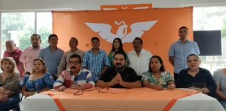 Presenta MC a Jesús Reyes como coordinador municipal en Pochutla