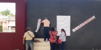 Clausuran ambientalistas sede del Mole de Caderas