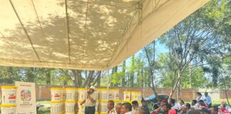 Intensifica Gobierno del Estado acciones de desinfección del agua en municipios de Valles Centrales