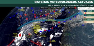 Persistirán las lluvias en gran parte del estado