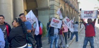Protesta FORO para exigir cancelación de órdenes de aprehensión contra activistas
