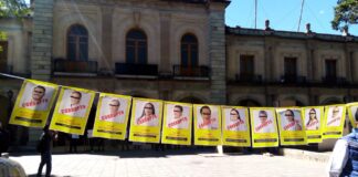 Observatorio Ciudadano coloca tendedero de “corrupción” contra regidores y edil de Oaxaca