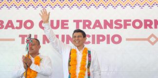 Compromete Salomón Jara más de 5 mdp en apoyos para la transformación de San Pedro Juchatengo