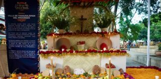 Maravilla Oaxaca con exhibición de altares y tapetes