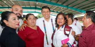 Canaliza Gobierno de Salomón Jara recursos por 40 mdp en apoyos y programas para Loma Bonita