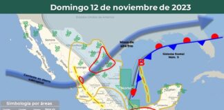 Se esperan lluvias de intensidad variable en algunas regiones y descenso de temperaturas en Oaxaca