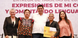 Entrega Gobierno del Estado apoyos para el fortalecimiento cultural y lingüístico de Oaxaca