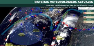 Prevén clima parcialmente nublado con baja probabilidad de lluvia en gran parte del estado