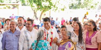 Anuncia Gobernador de Oaxaca más de 8 mdp para la transformación de San Raymundo Jalpan
